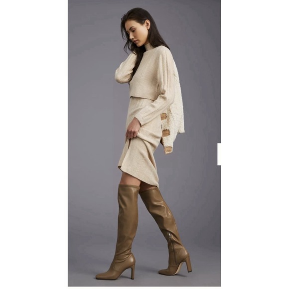 Franco Sarto Shoes - Sarto by Franco Sarto Flexa Over-the-Knee Boots – Camel Leather – US 6.5 – NEW